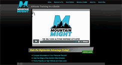 Desktop Screenshot of mmaltitudetraining.com