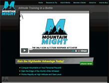 Tablet Screenshot of mmaltitudetraining.com